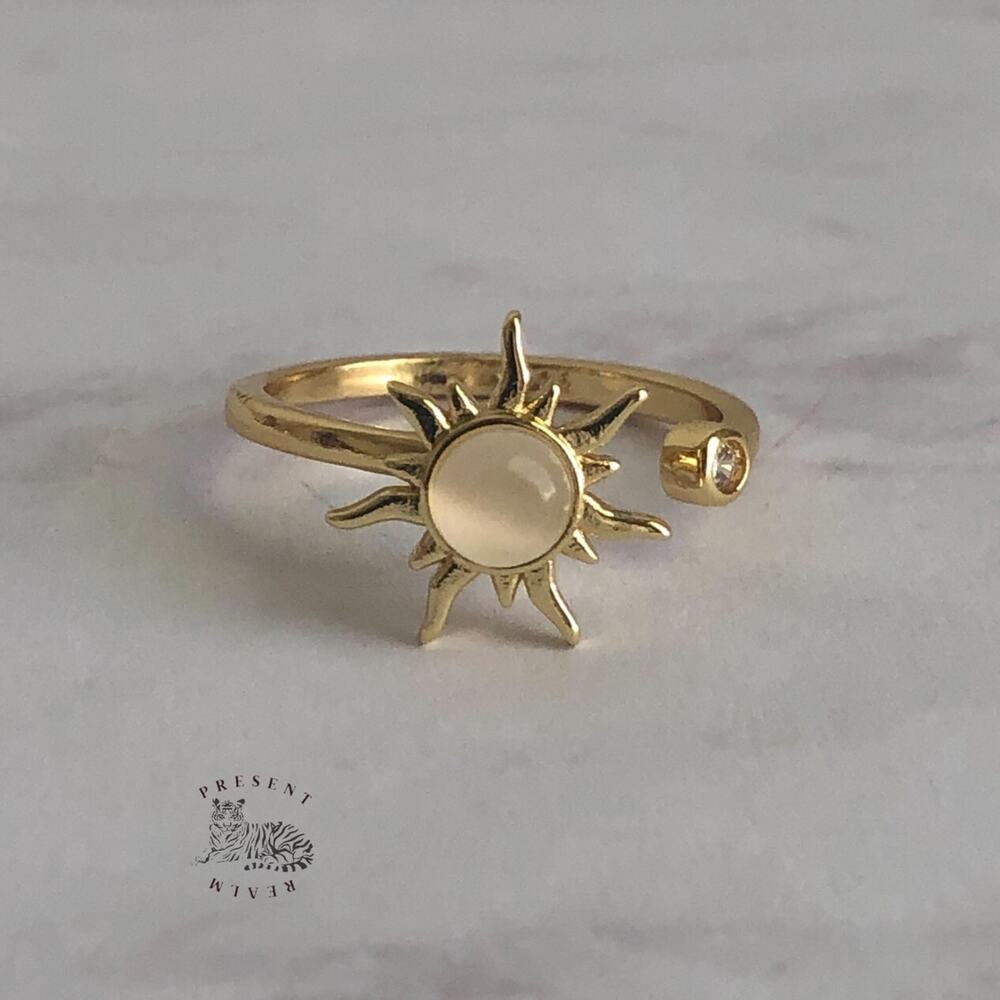 Fidget Ring, Anxiety Ring for Women, Spinner Ring, Y2K Ring, Adjustable Ring